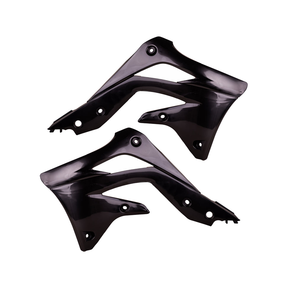 Polisport Rad Radiator Scoops Tank Panels For Kawasaki KX 450F Black 2012-2015